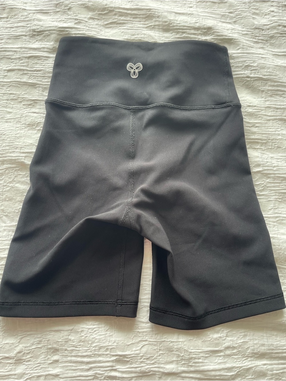 TnAction Black Biking Workout Hi Rise Shorts size Small